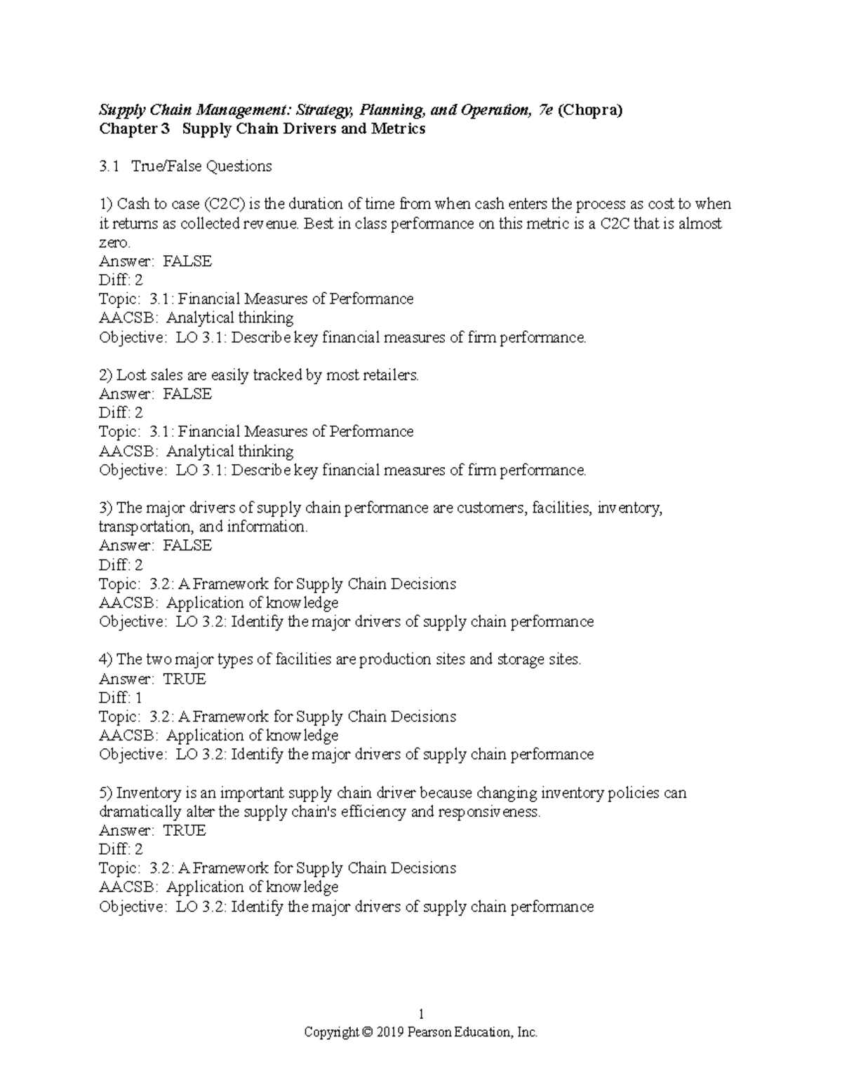 Chopra scm Chopra supply chain managemen07 tif 03 - Supply Chain ...