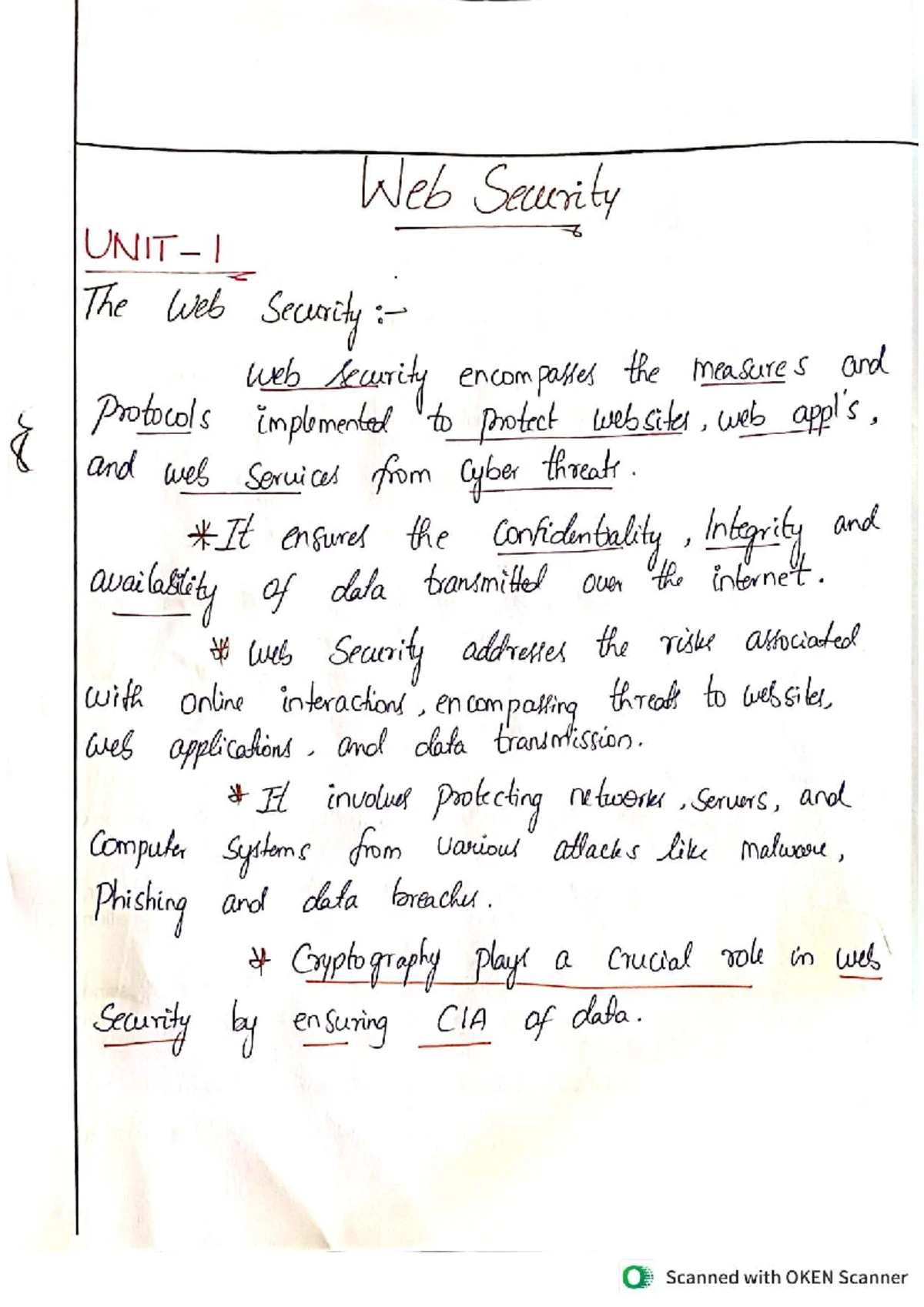 WS Unit 3: Database Security and Access Control Notes - Studocu
