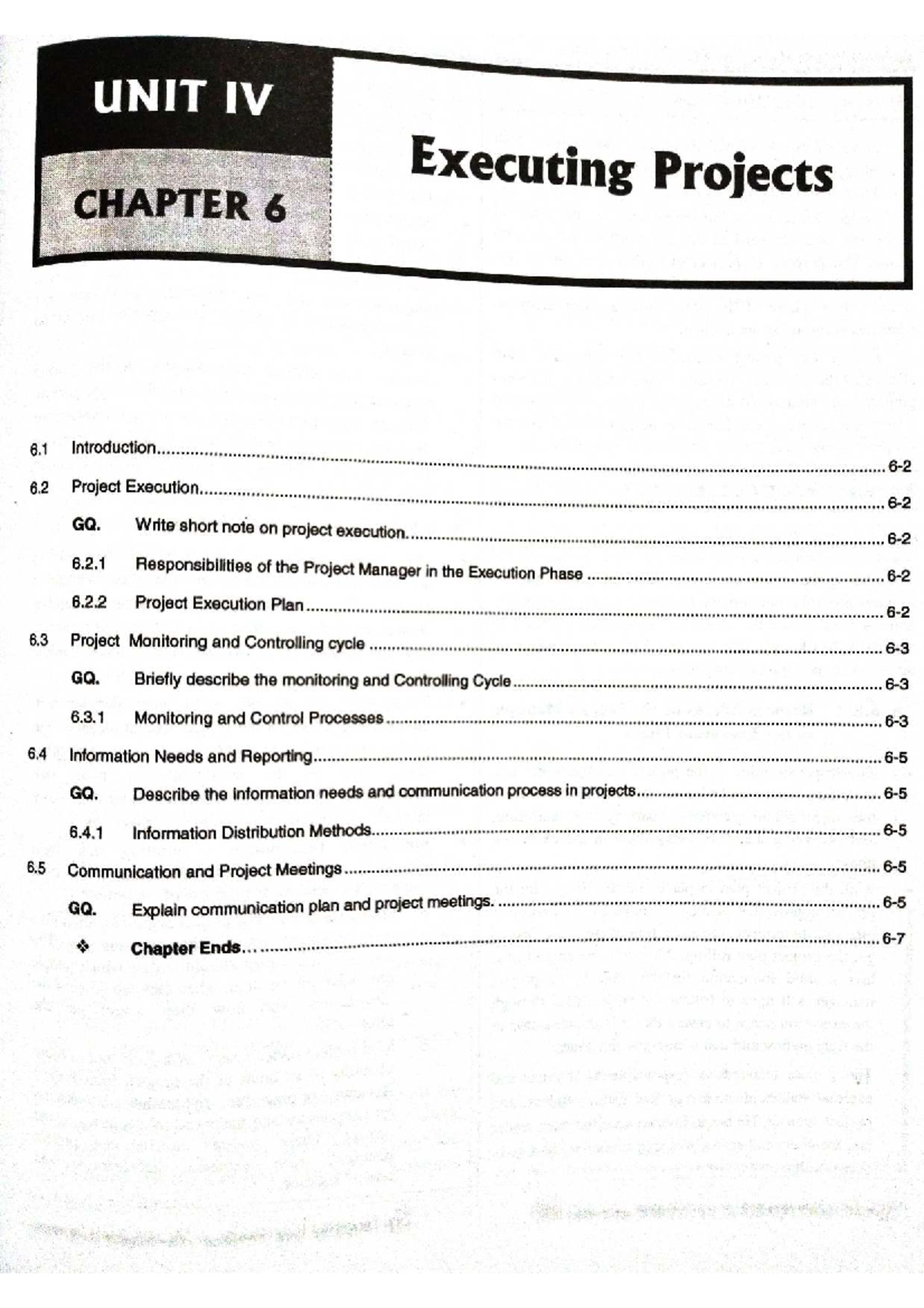 Software Project Management (SPPU SEM 7 IT) - Unit IV: Project ...