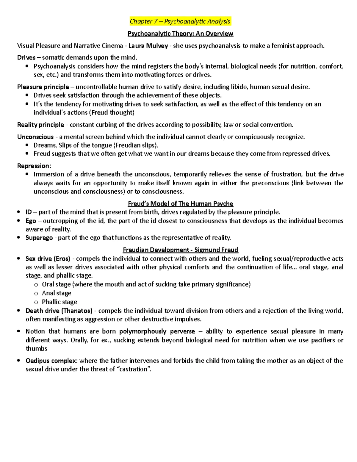 MDSA01 Midterm review - Fall 2019 MDSA01 Midterm Notes Introducing ...