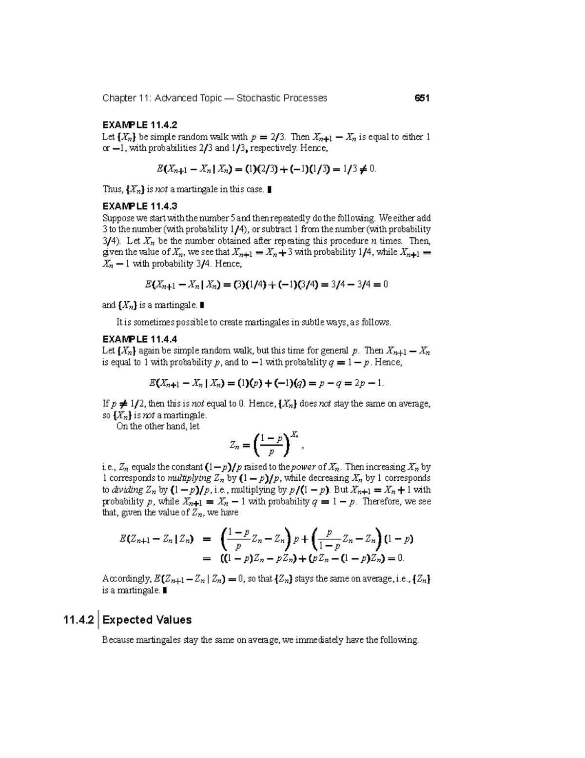 Chapter 11: Advanced Stochastic Processes in Calculus Notes (Part 333 ...
