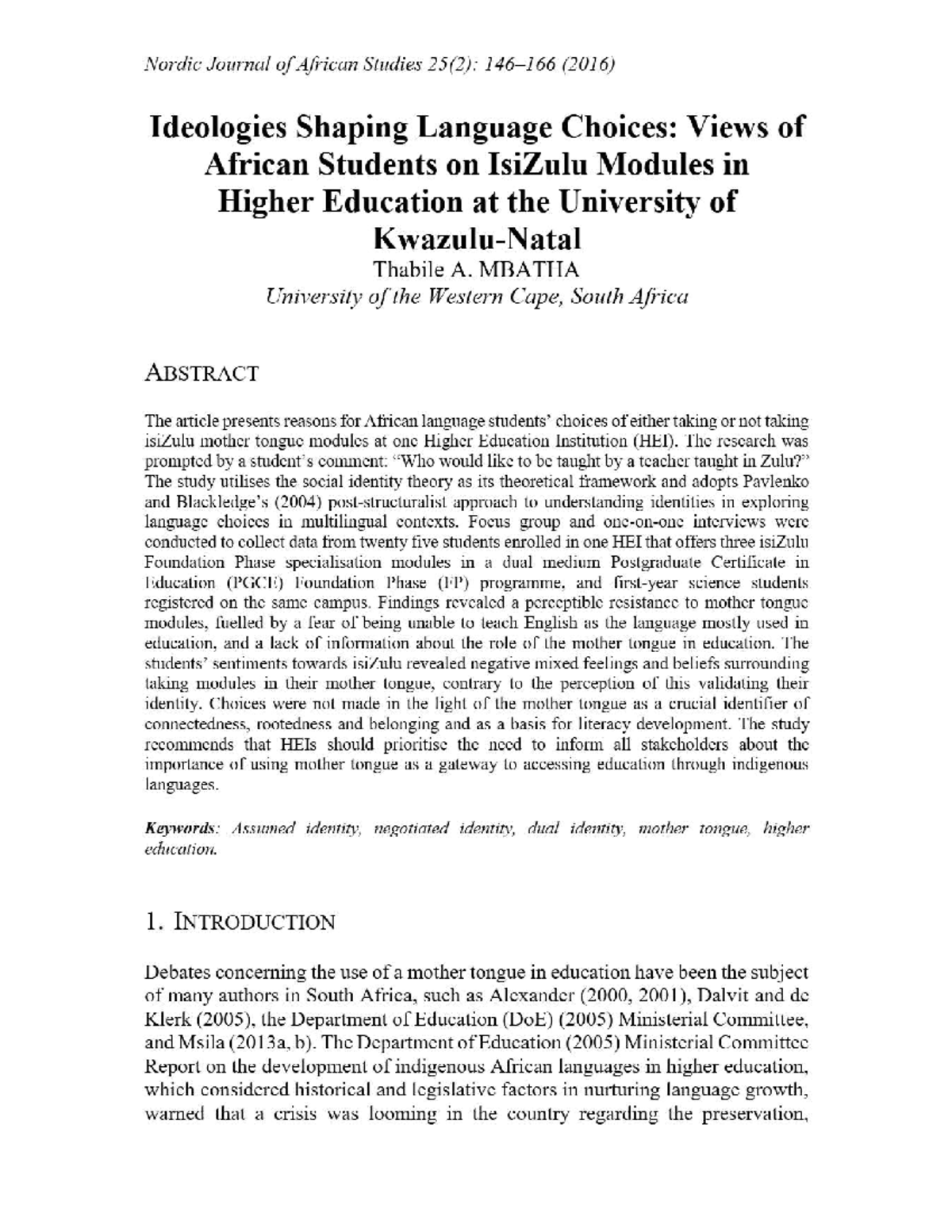 Ideologies Shaping Language Choices in Higher Education: Insights from ...