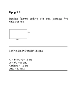 Formelblad för Matematik 2b: Nationellt Prov och Grundläggande Regler ...