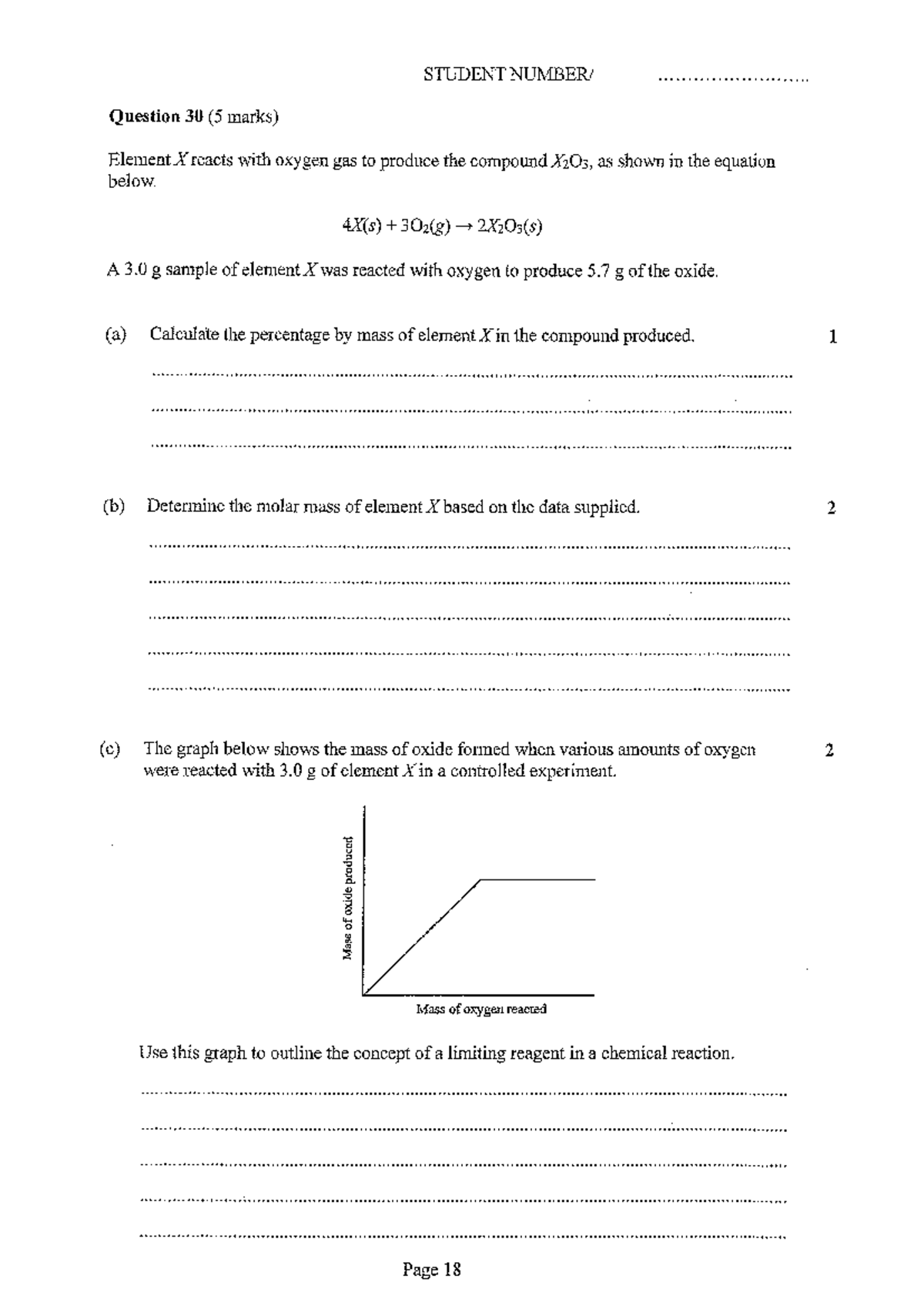 Chemistry 11 Task 3 Section 2: Reactions & Compounds Analysis - Studocu