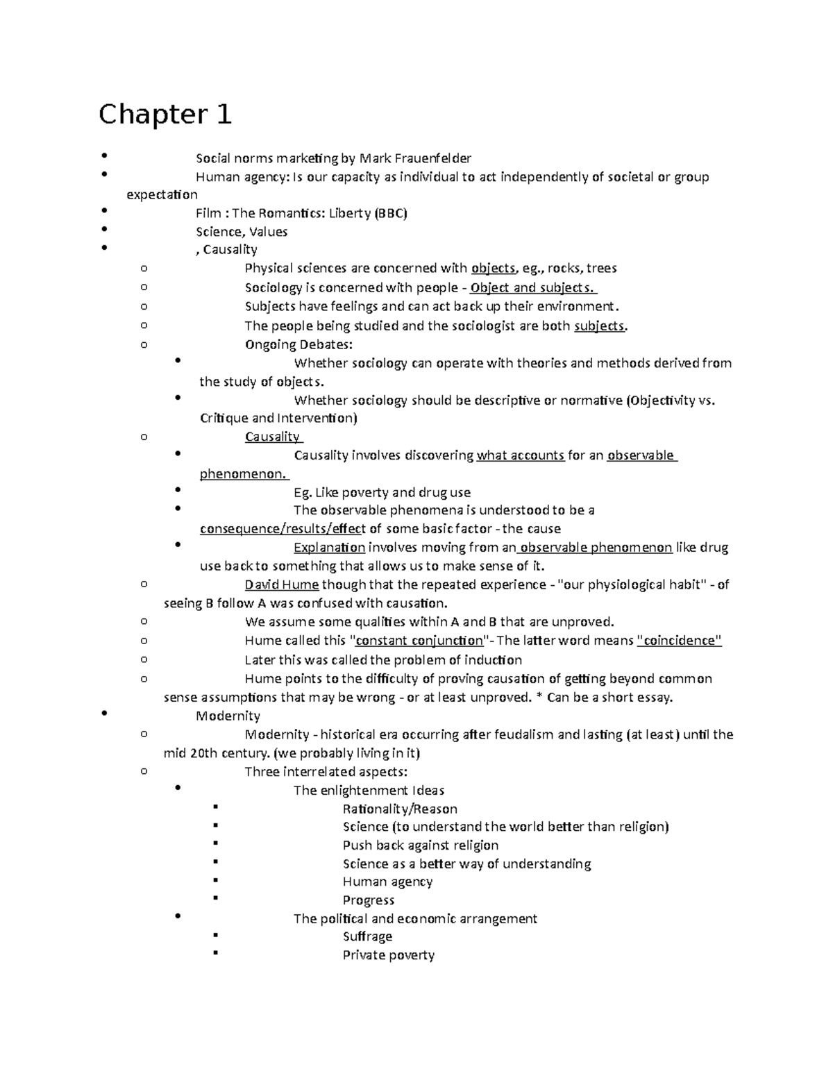 Chapter 1 - notes - Chapter 1 Social norms marketing by Mark ...