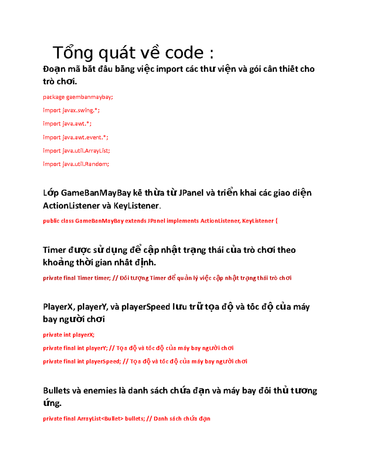 Tổng quát về code - ưqwe - Tổng quát về code : Đo ạn mã bắắt đầầu bắầng ...