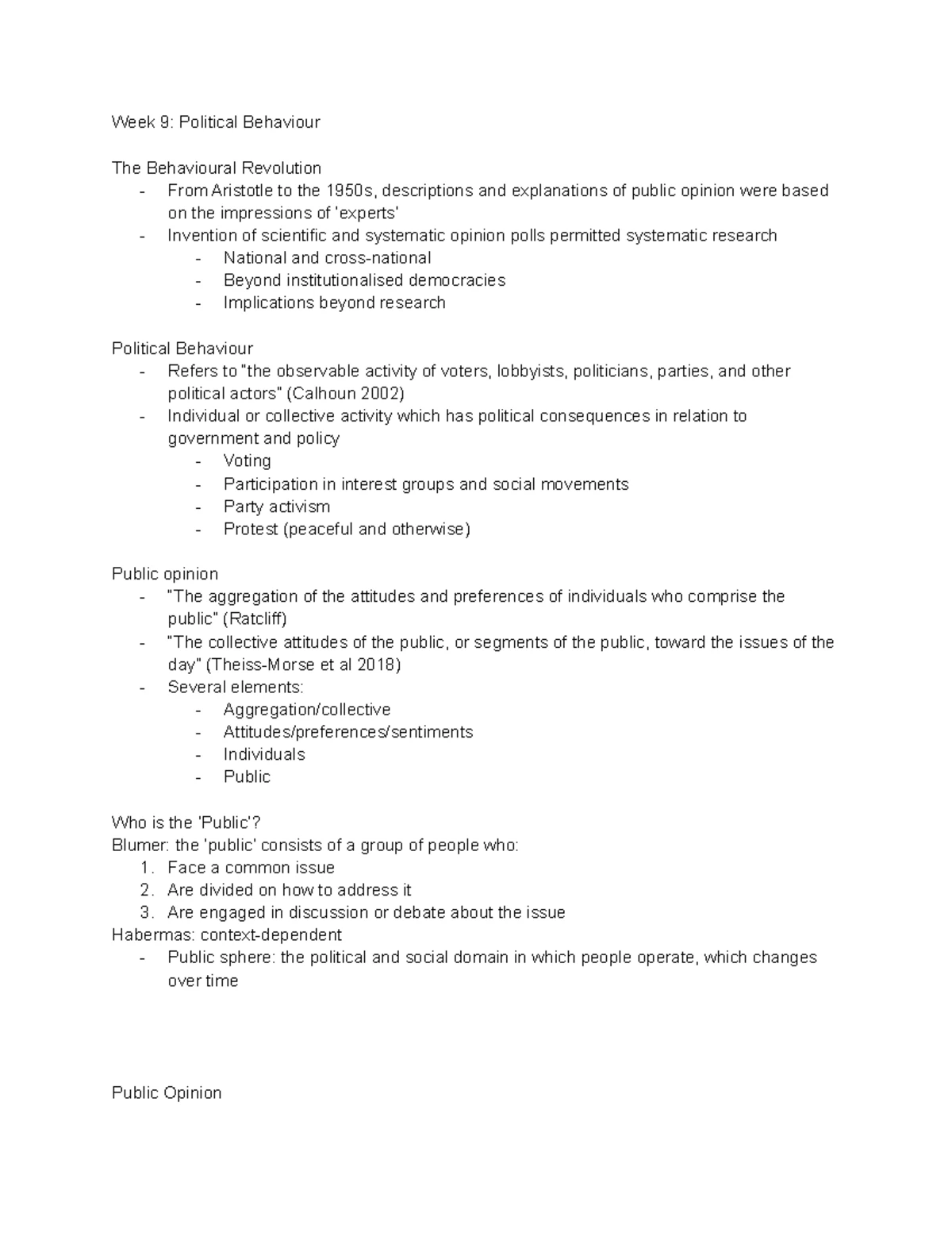Politics Lecture Notes: Understanding Power, Authority, and Legitimacy ...