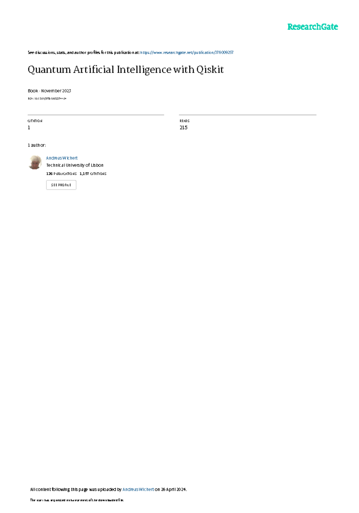 Quantum - Na Not available - See discussions, stats, and author ...