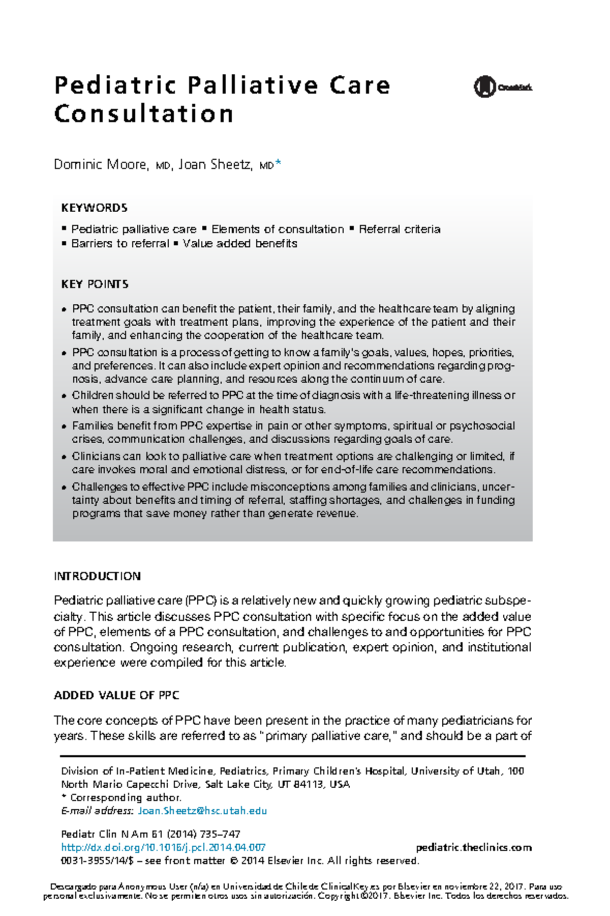 Pediatric Palliative Care consultation - P e d i a t r i c P a l l i a ...