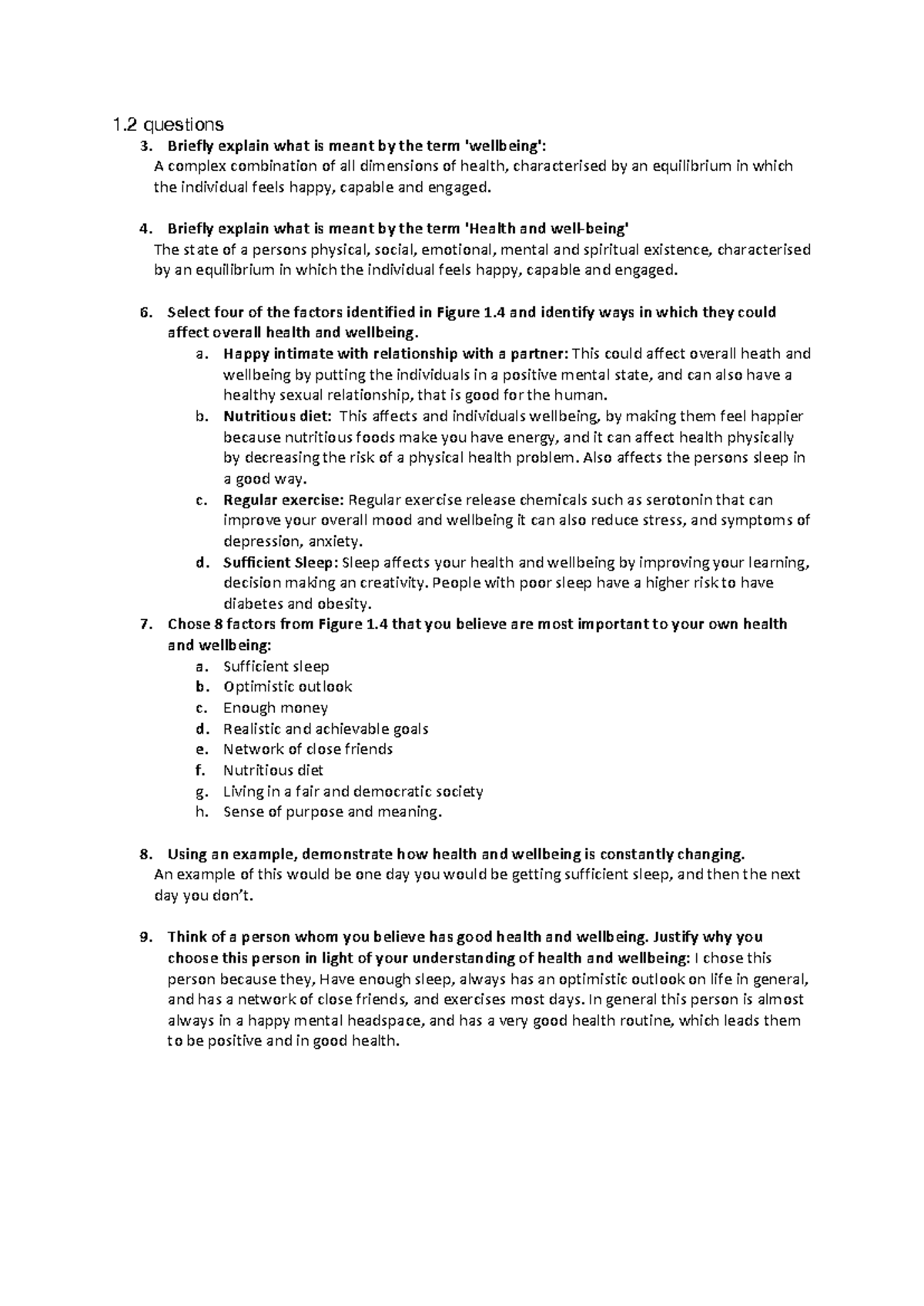 1.2 questions - 1 questions Briefly explain what is meant by the term ...