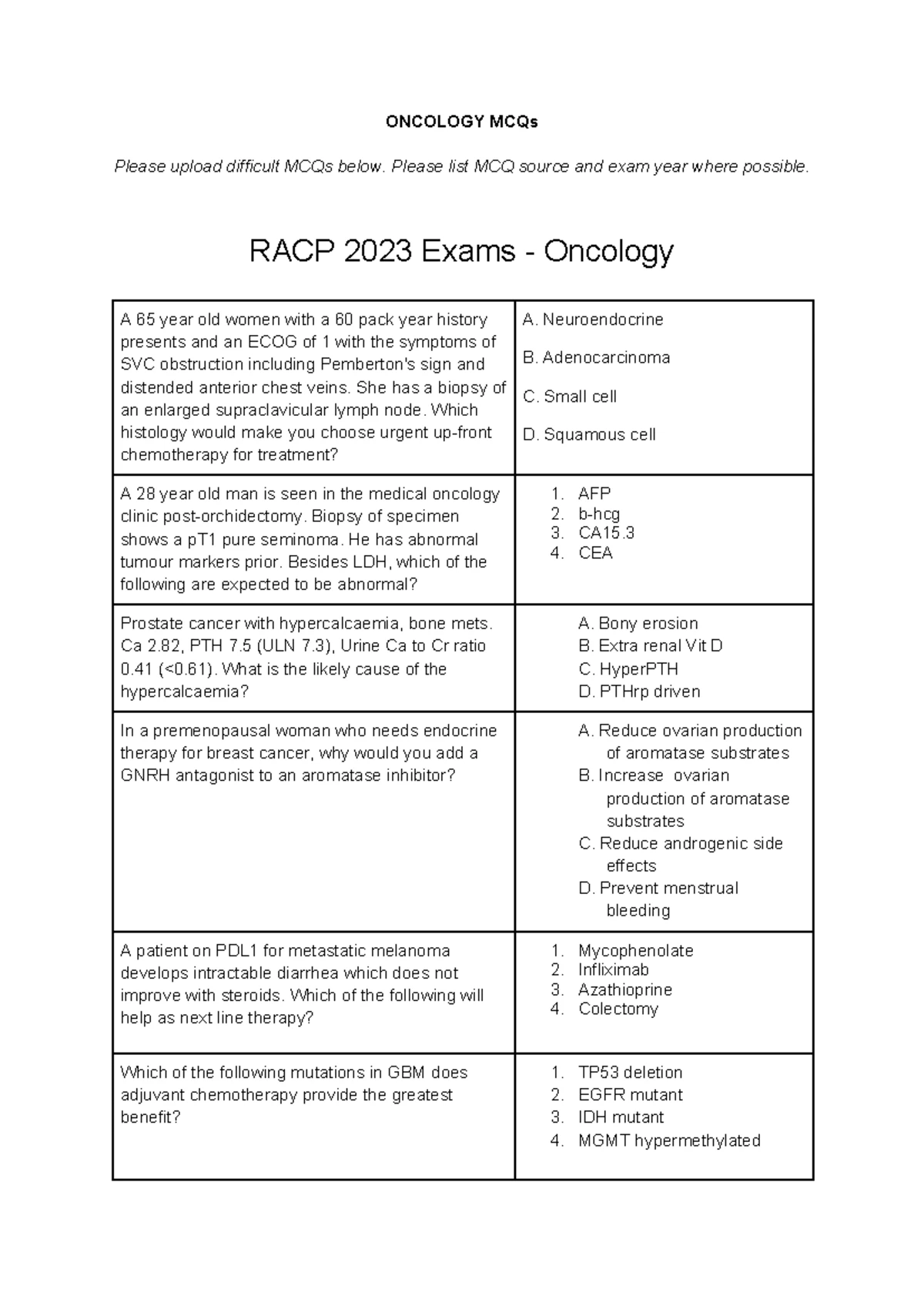 RACP Stats Midterm MCQs - Key Concepts & Biases in Research - Studocu