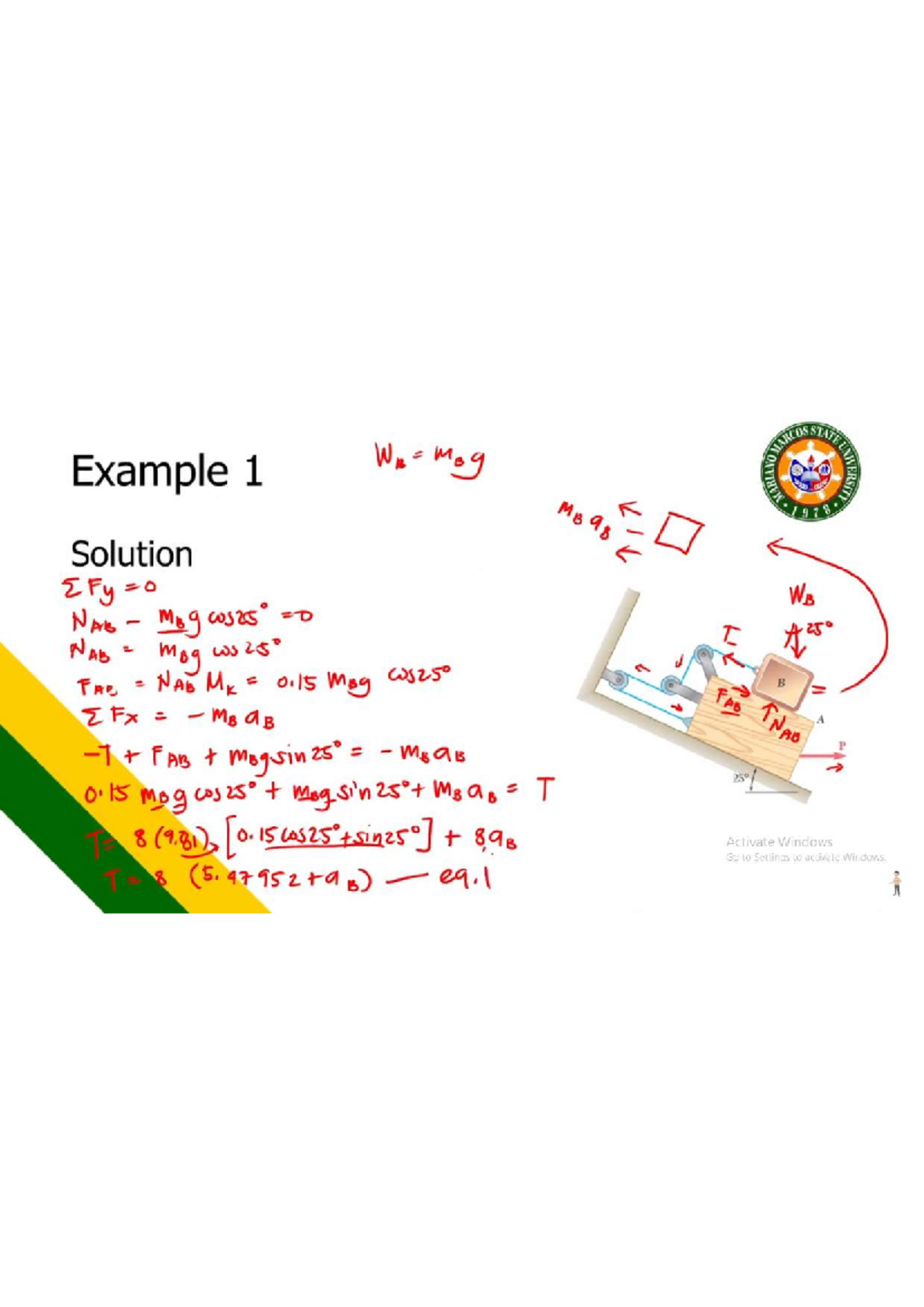 Dynamics of Rigid Bodies: Kinetics of a Particle - Chapter 13 - Studocu
