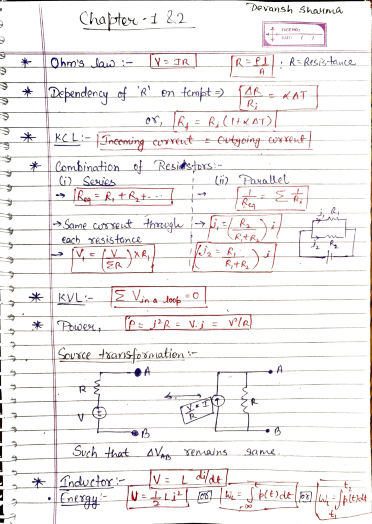 Class 12 Physics Chapter 1: Electric Charges & Fields Short Notes - Studocu