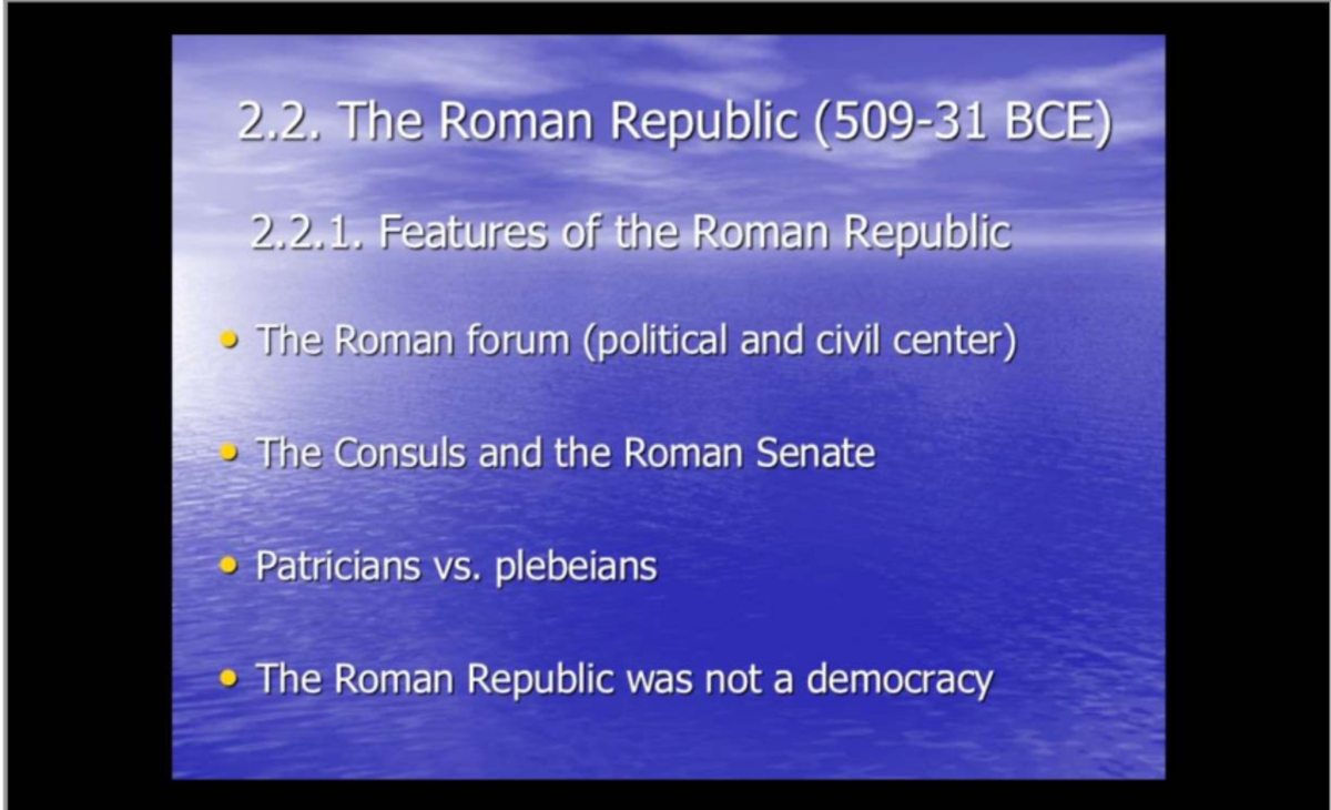 Document Analysis and Insights Report - HIST 1100 - 2. The Roman ...