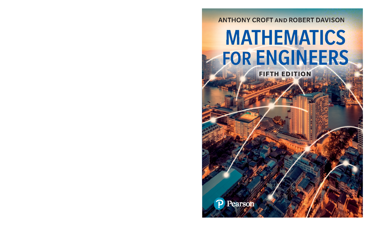 Mathematics for Engineers (5th Ed) - Croft & Davison PDF EBook - Studocu
