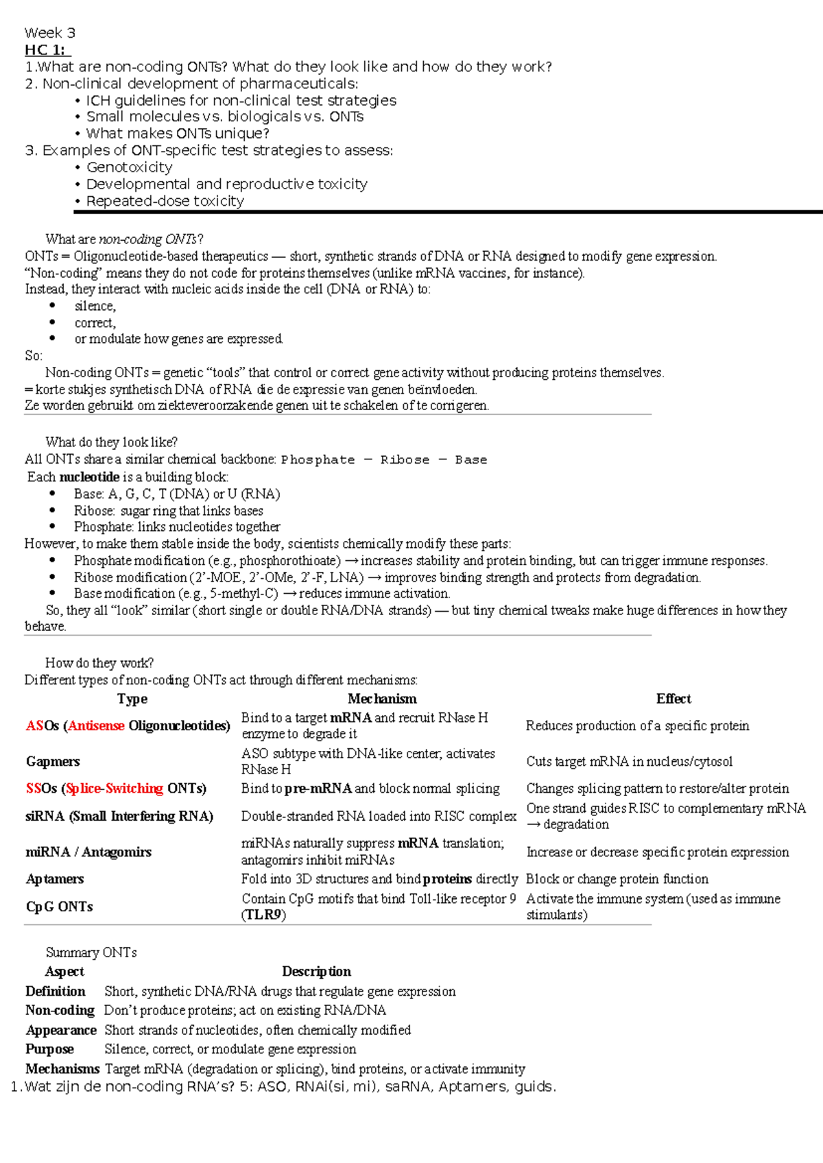 Week 3 HC 1: Overview of ONTs and Their Unique Test Strategies ...