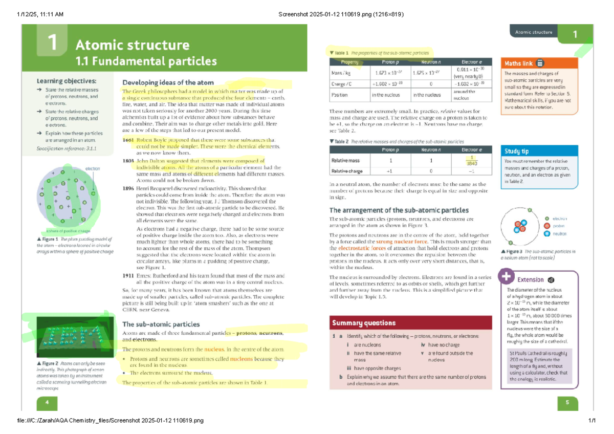 CHEM Alevel - pdf - 11:11 AM Screenshot 110619 (1216x819) Atomic ...