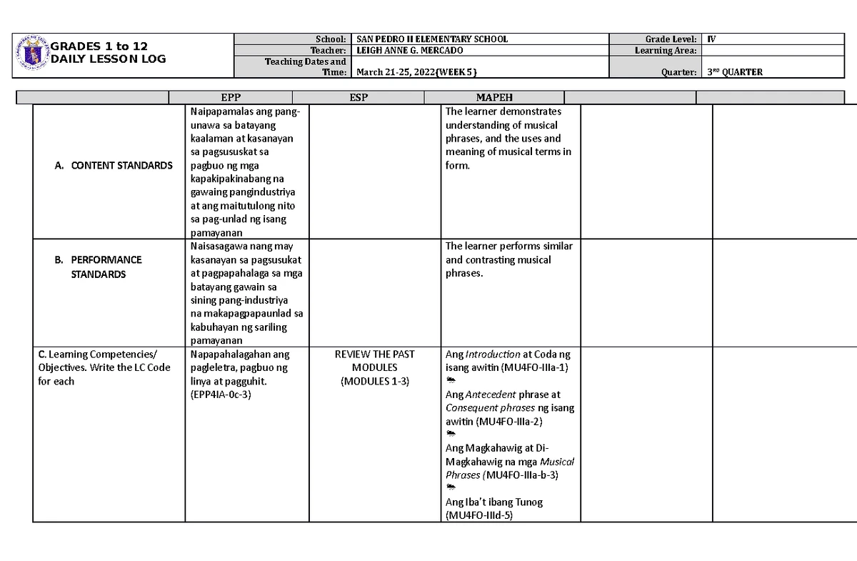 MATH4 ST2 Q4 - Summative Test No. 2 Problem Solving Guide - Studocu