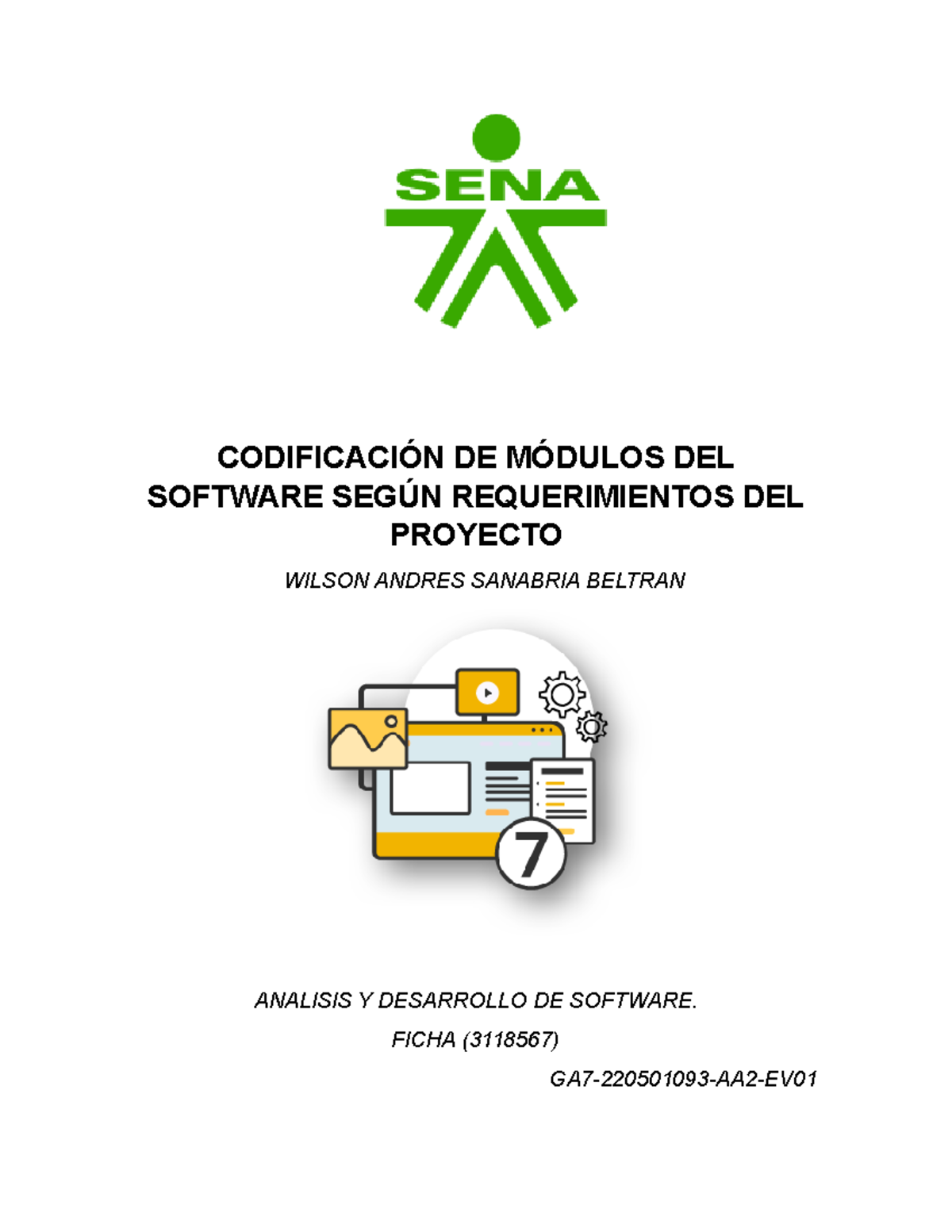 Codificación de Módulos del Software para Proyecto GA7-220501096-AA2 ...