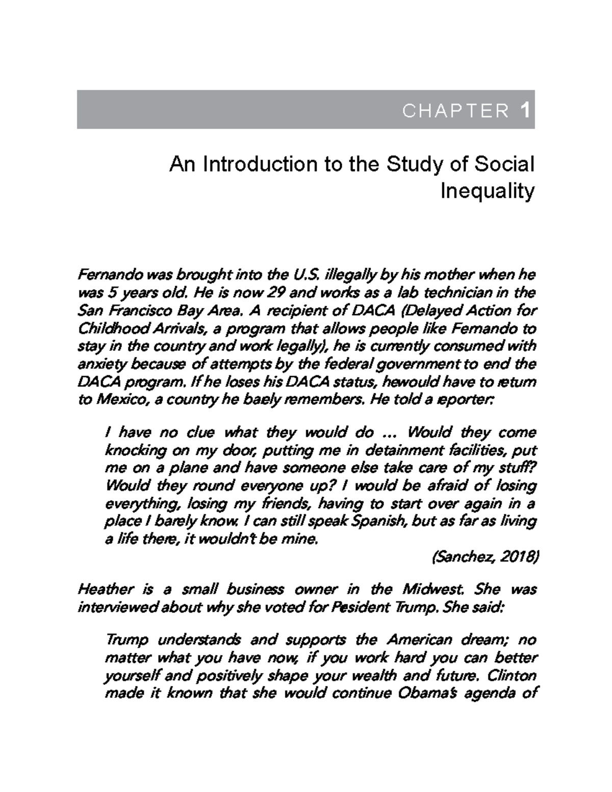 SOC 101: CHAPTER 1 - Understanding Social Inequality in the U.S. - Studocu