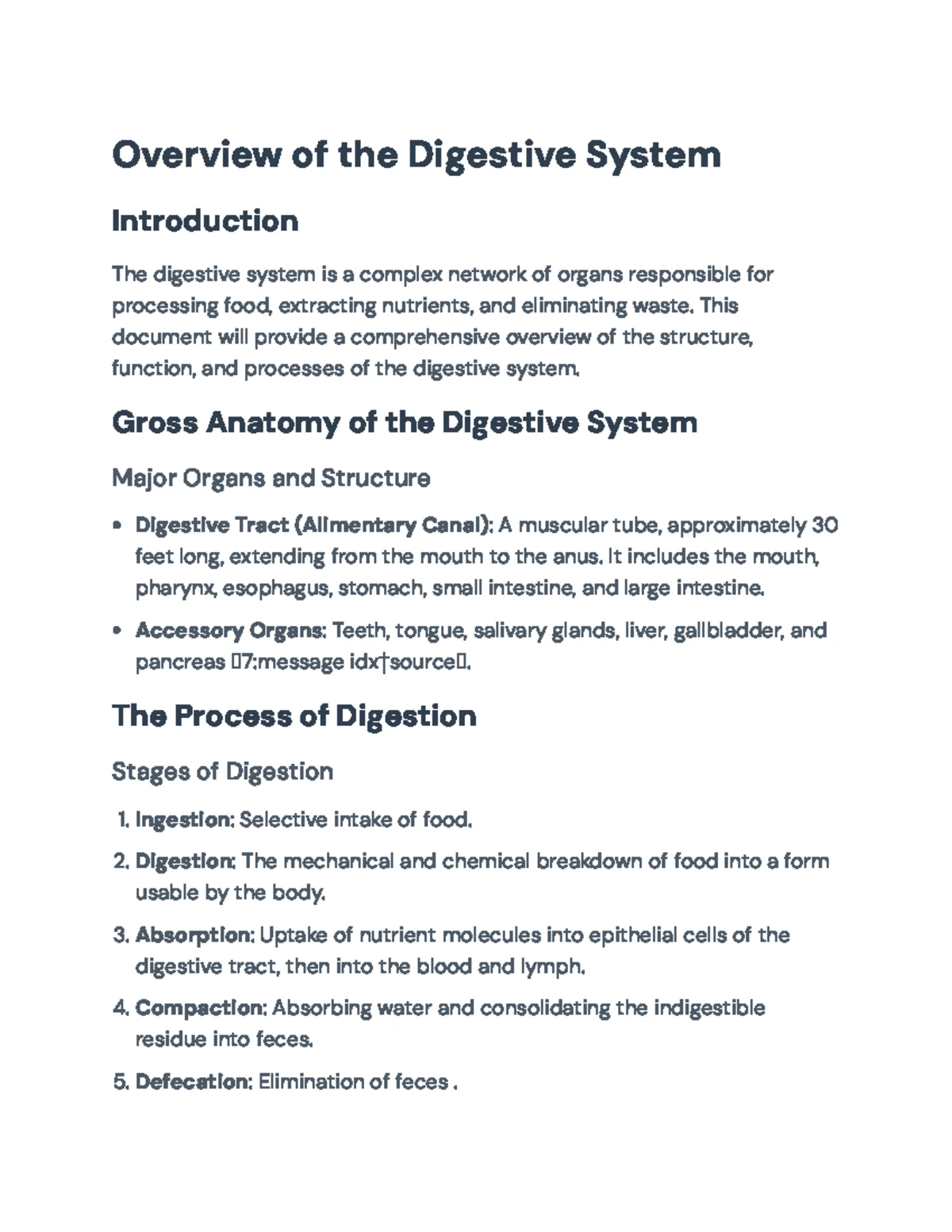 Digestive System Anatomy & Histology Overview: Key Points and ...