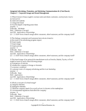 Ch 6 - Summary Principles of Marketing - Notes on IBM’s B-to-B ...