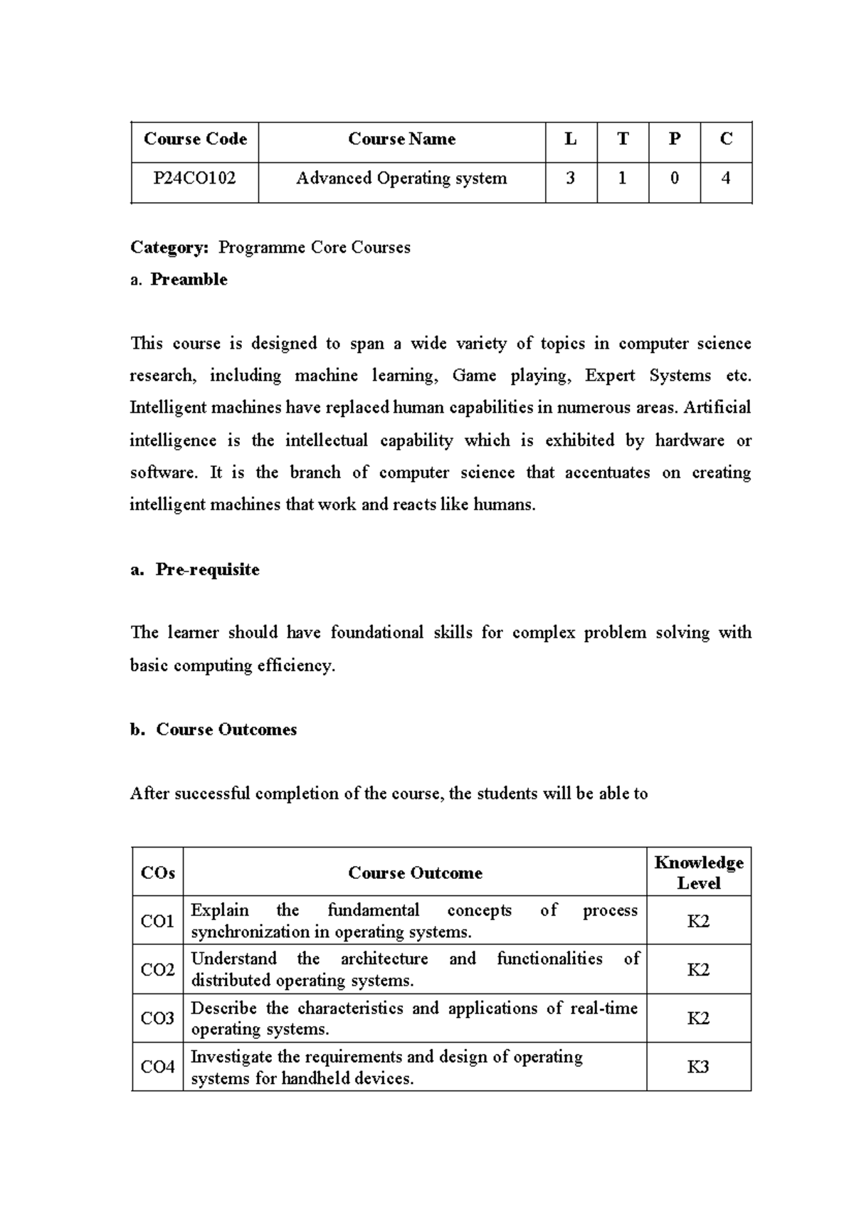 Syllabus format - ethical hacking - Course Code Course Name L T P C ...
