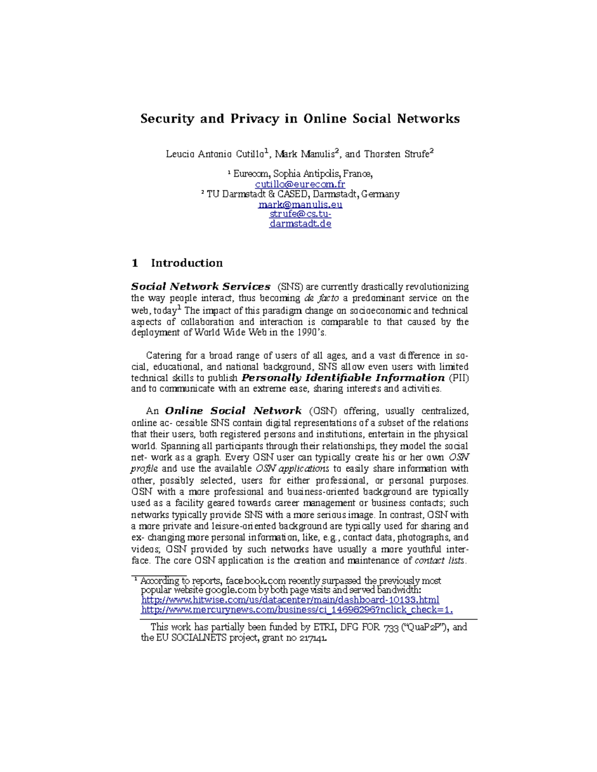 Publi-3069 - This is security and privacy of social network ppt ...