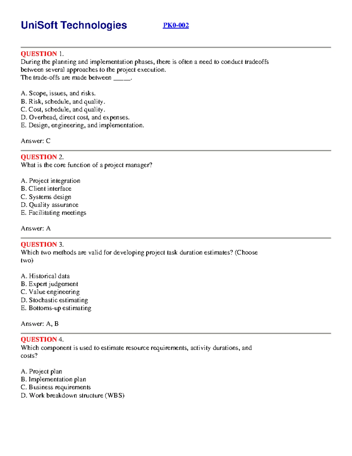 INFO20172 IT Project Management - Course Outline & Evaluation Plan ...
