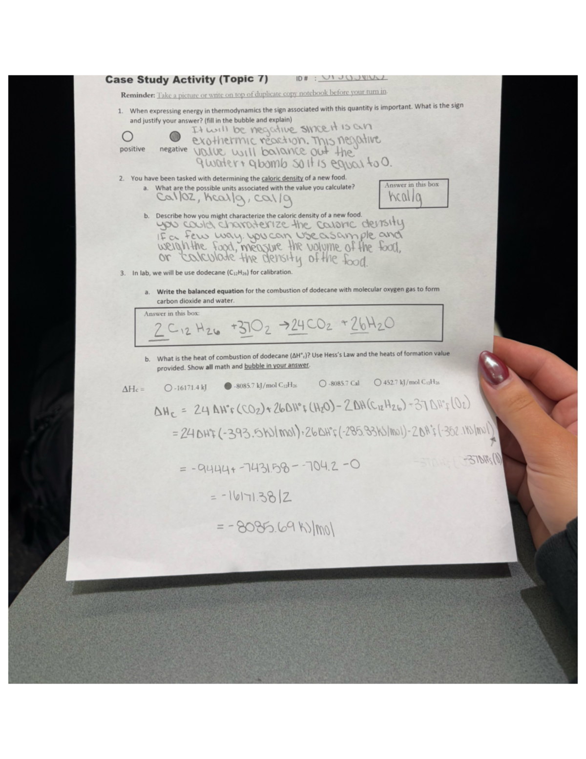 IMG 5976 - case study 7 - Case Study Activity (Topic 7) ID : UIJUJWUY ...