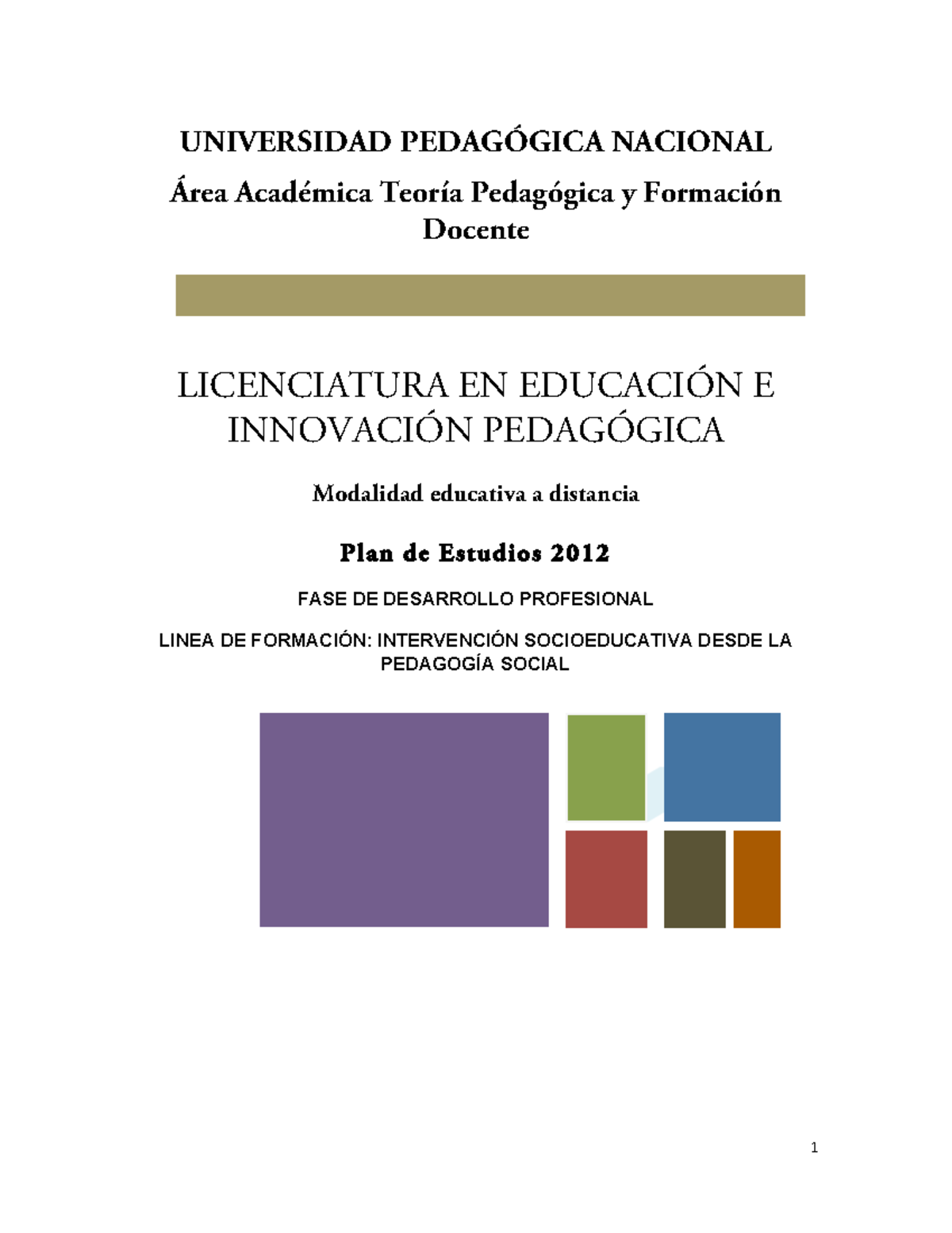 Módulo 14: Intervención Socioeducativa en Pedagogía Social - SPS - Studocu