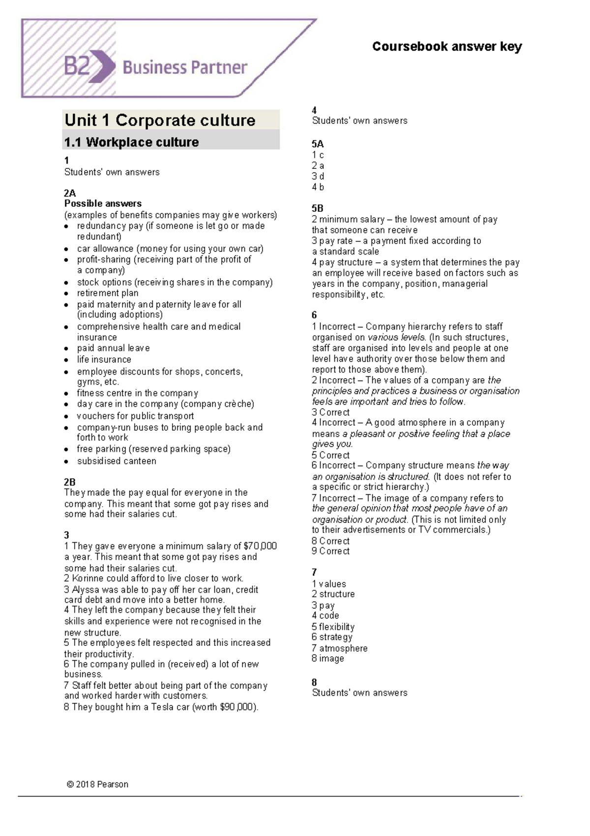 Business Partner B2: Teacher's Resource Guide for Effective