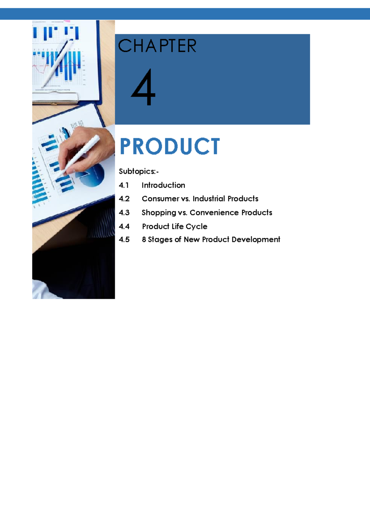 Learning KIT - Chapter 4: Understanding Products & Development Stages ...