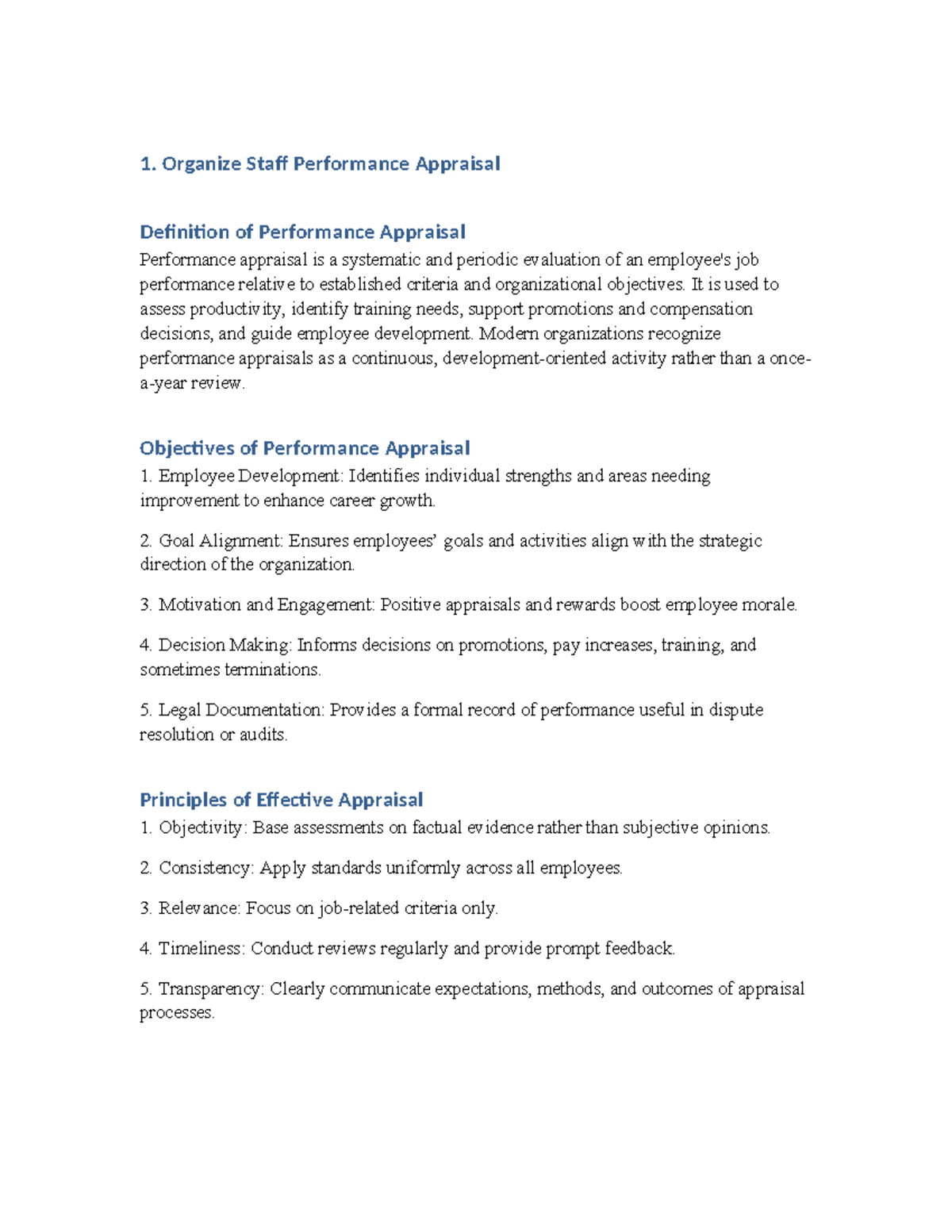 MANGE 9,10,11: Performance Appraisal & HR Record Management Insights ...