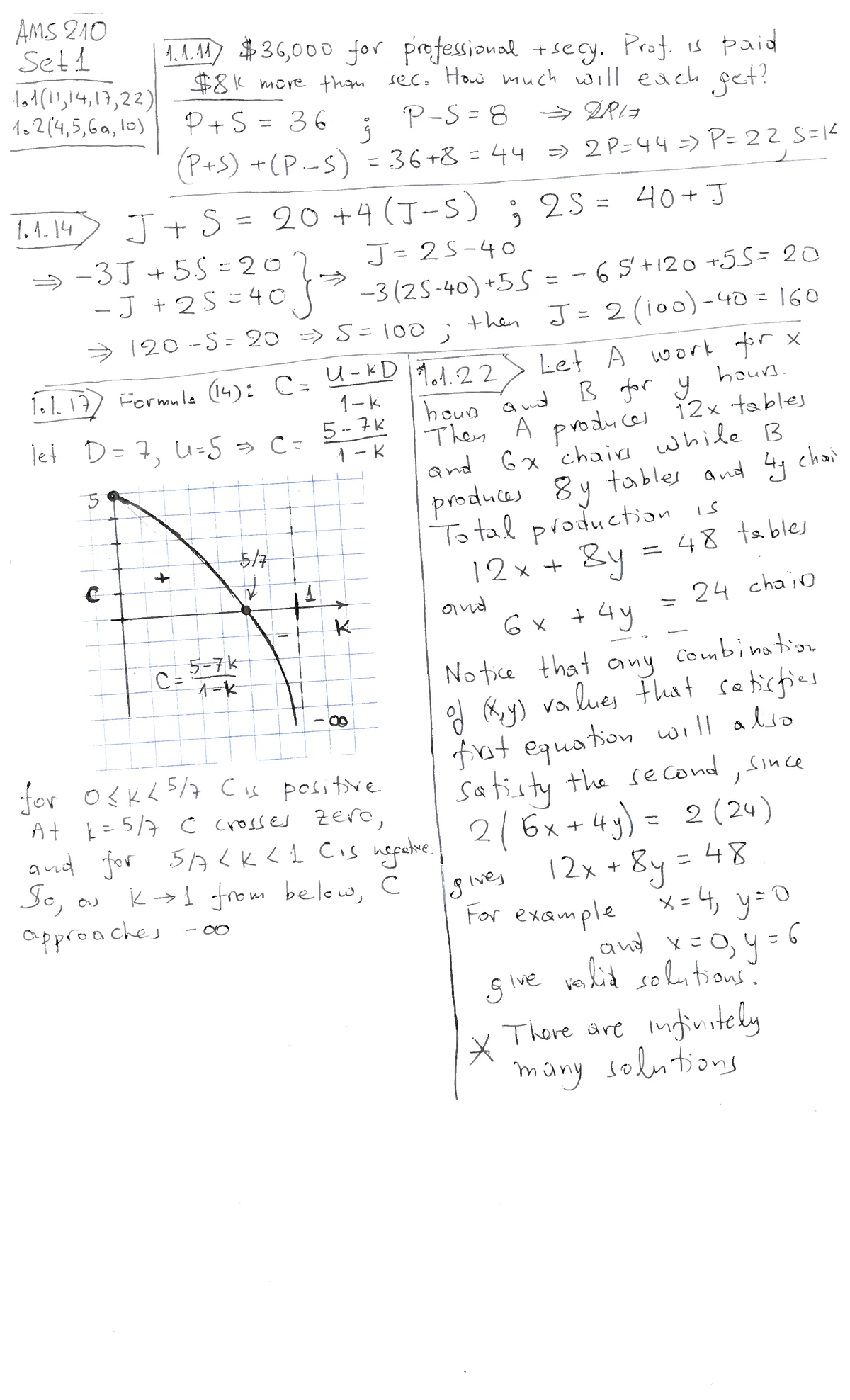 AMS 210 Applied Linear Algebra Sample Questions for Exam 2 - Studocu