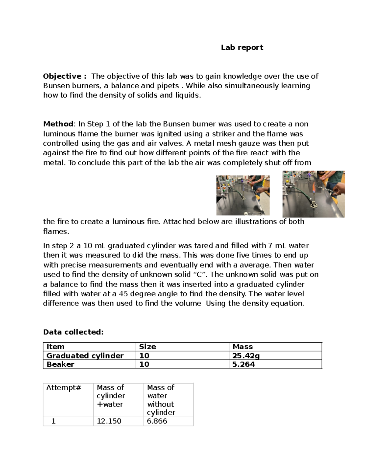 Lab report 2 - Lab - Lab report Objective : The objective of this lab ...