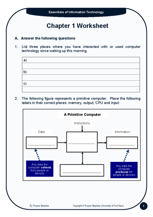Practical 3 - Spreadsheets Instructions - Faculty of Management of ...