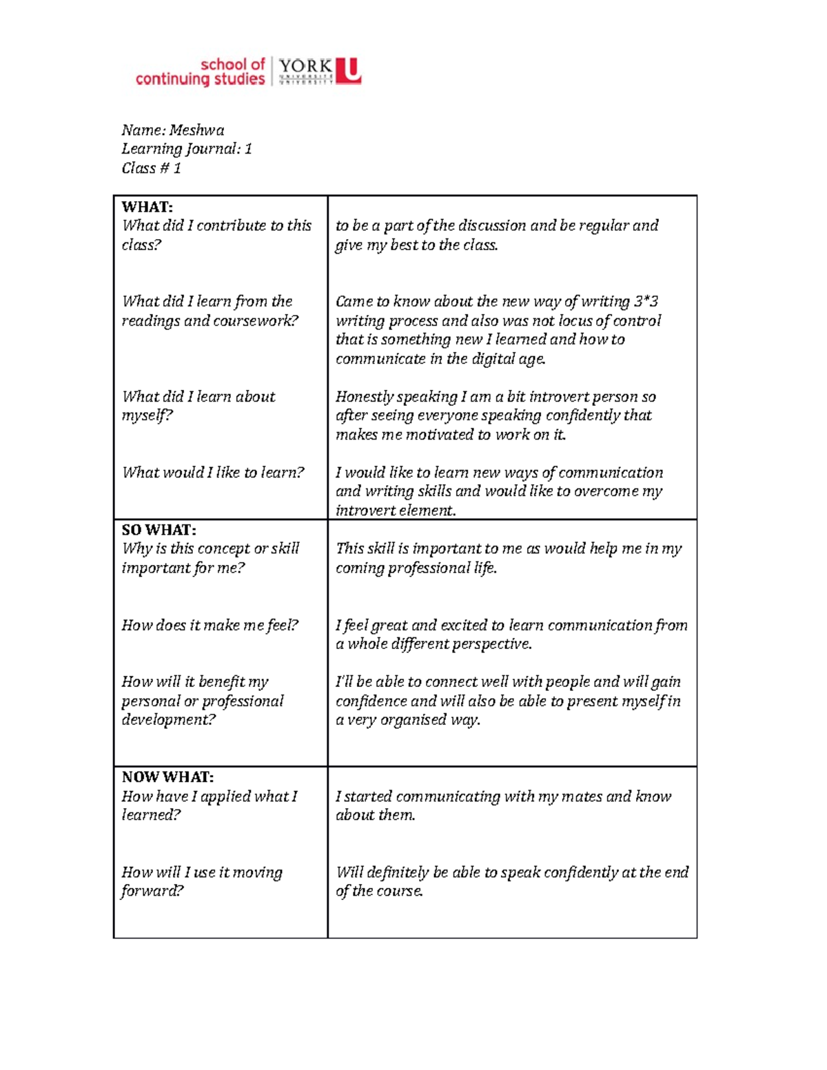 Learning Journal - Came to know about the new way of writing 3* writing ...