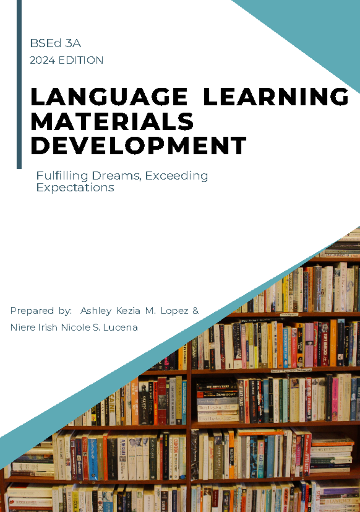 Project LLMD - A material designed as a workbook for students in high ...