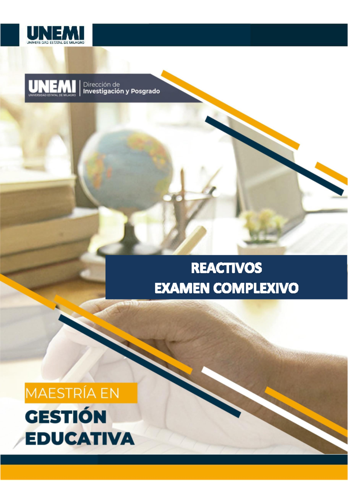Cuestionario de Preguntas MAESTRÍA EN GESTIÓN EDUCATIVA UNEMI - Document Preview