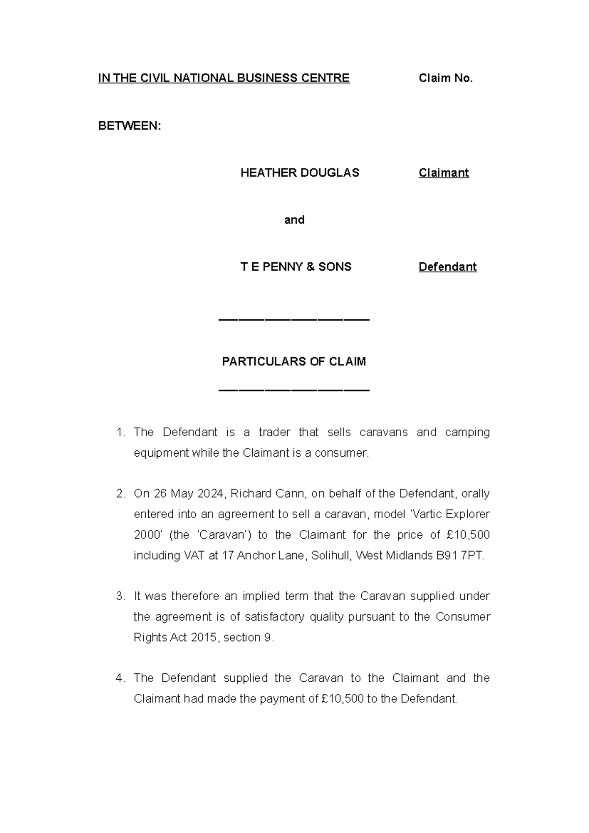 S9 Statement by Tameem: Driving Offense Mitigation & Case Details - Studocu