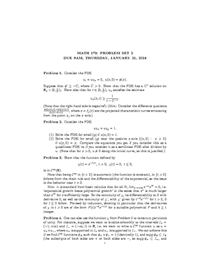 PDE2 cheer sheet ref card - Differential Equations Cheatsheet Jargon ...