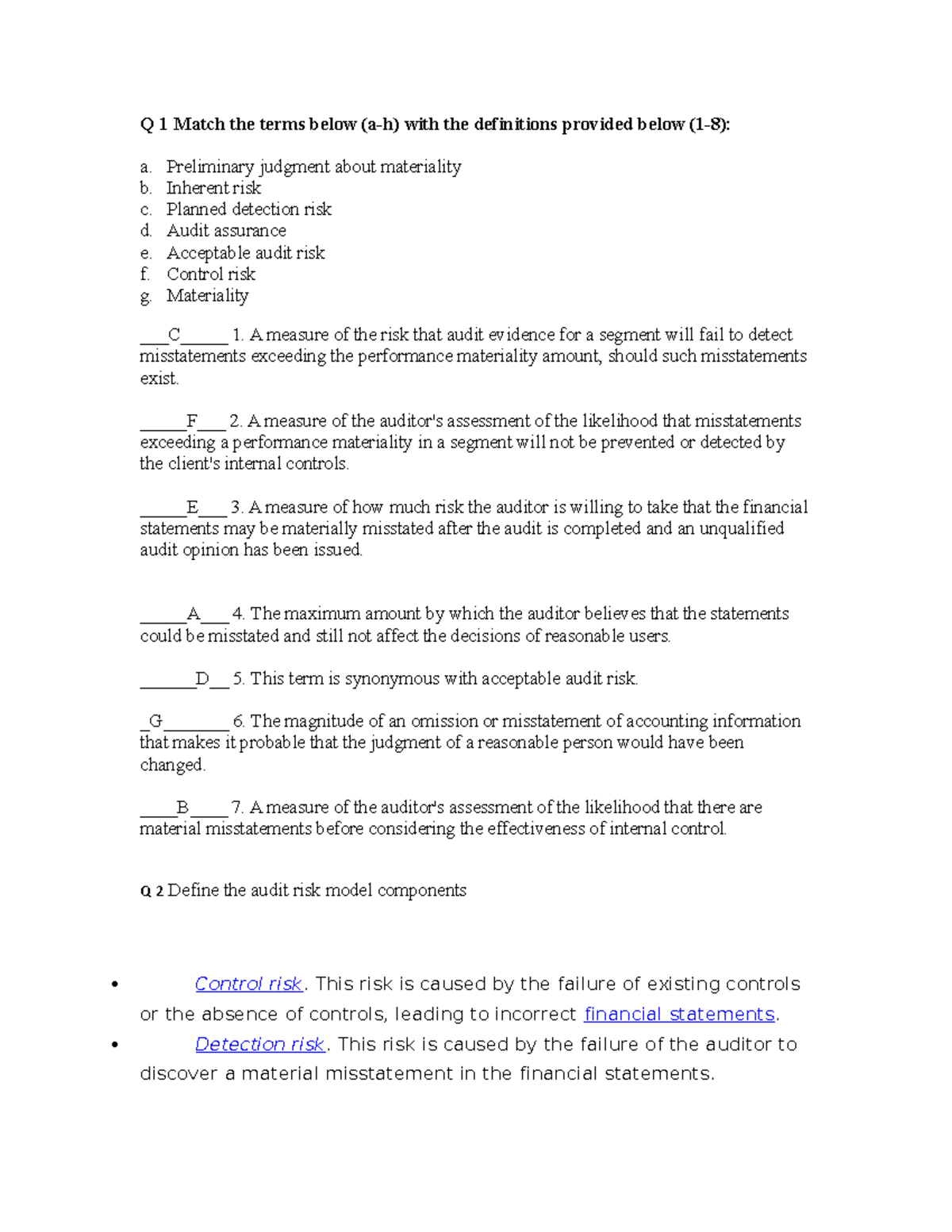 Adv. Aud - Key Concepts and Terms Matching for Audit Understanding ...