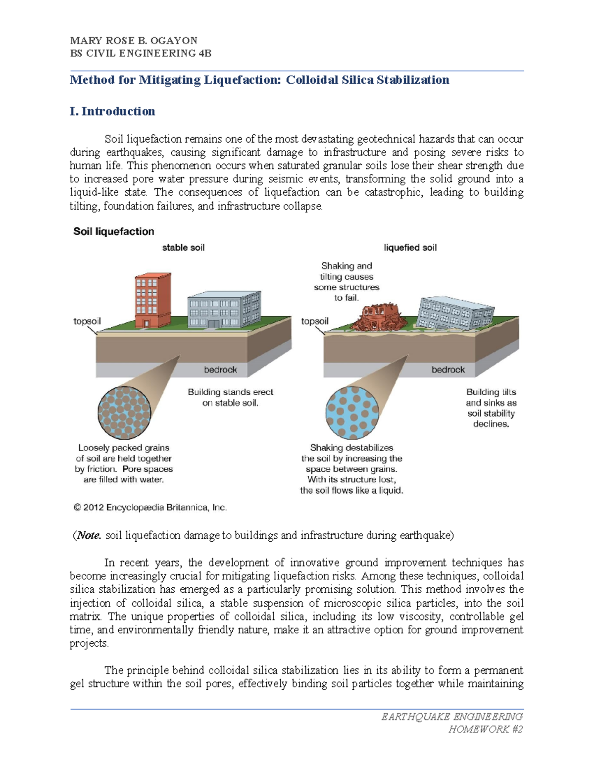 M Itigating - BS CIVIL ENGINEERING 4B - Studocu