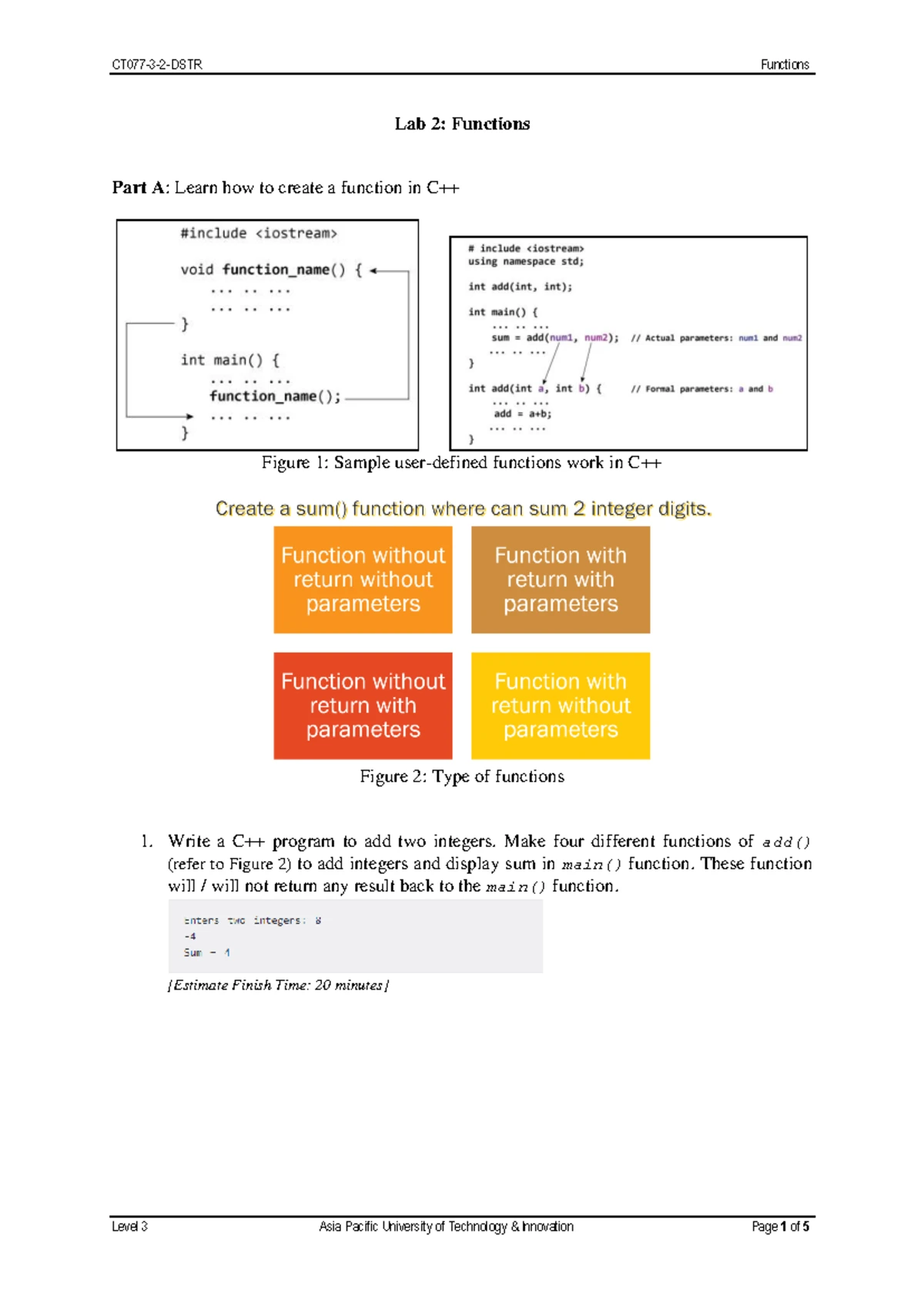 APU IAI Group Assignment: Chatbot Development Overview and Guidelines ...