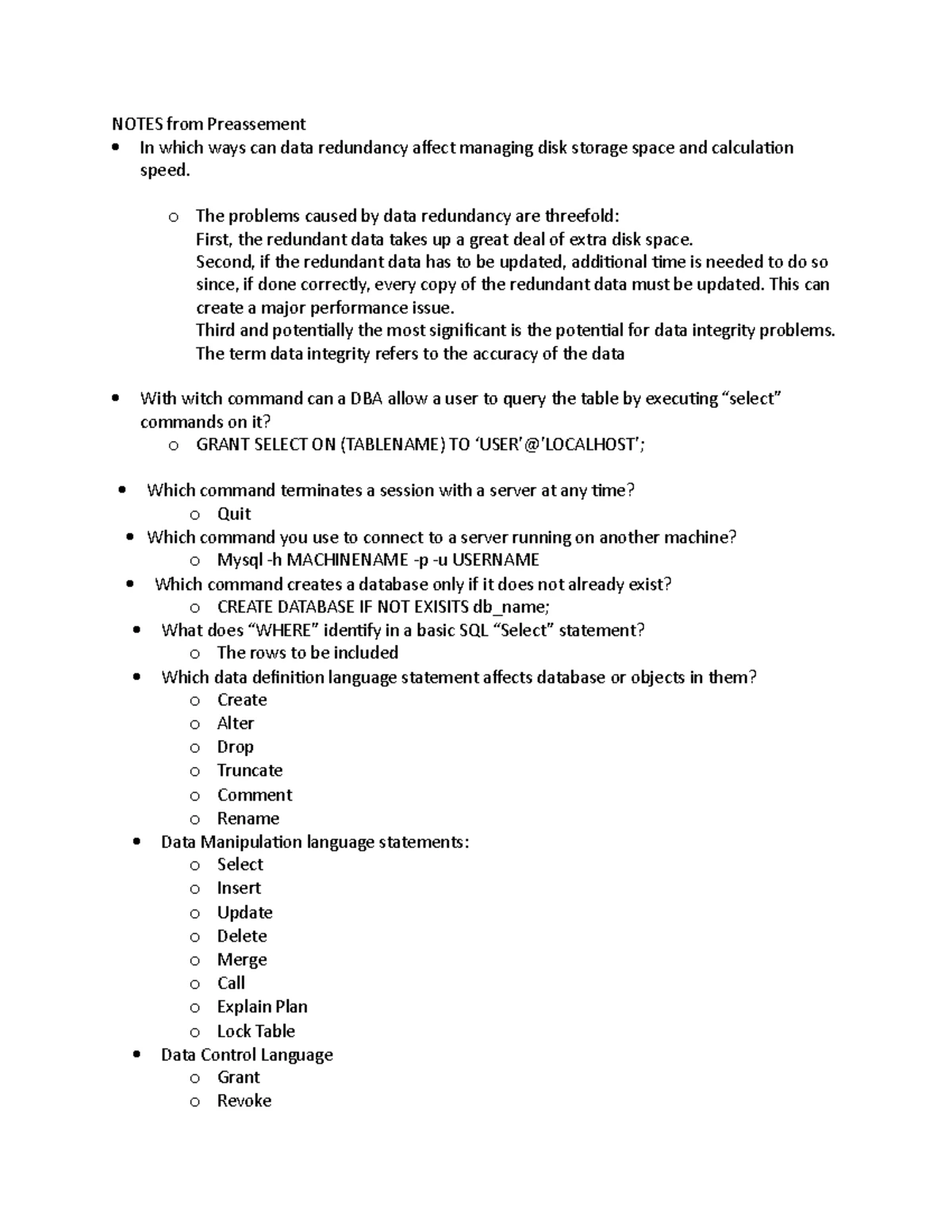 C170 Final Exam: Normalization & Database Design Assessment - Studocu