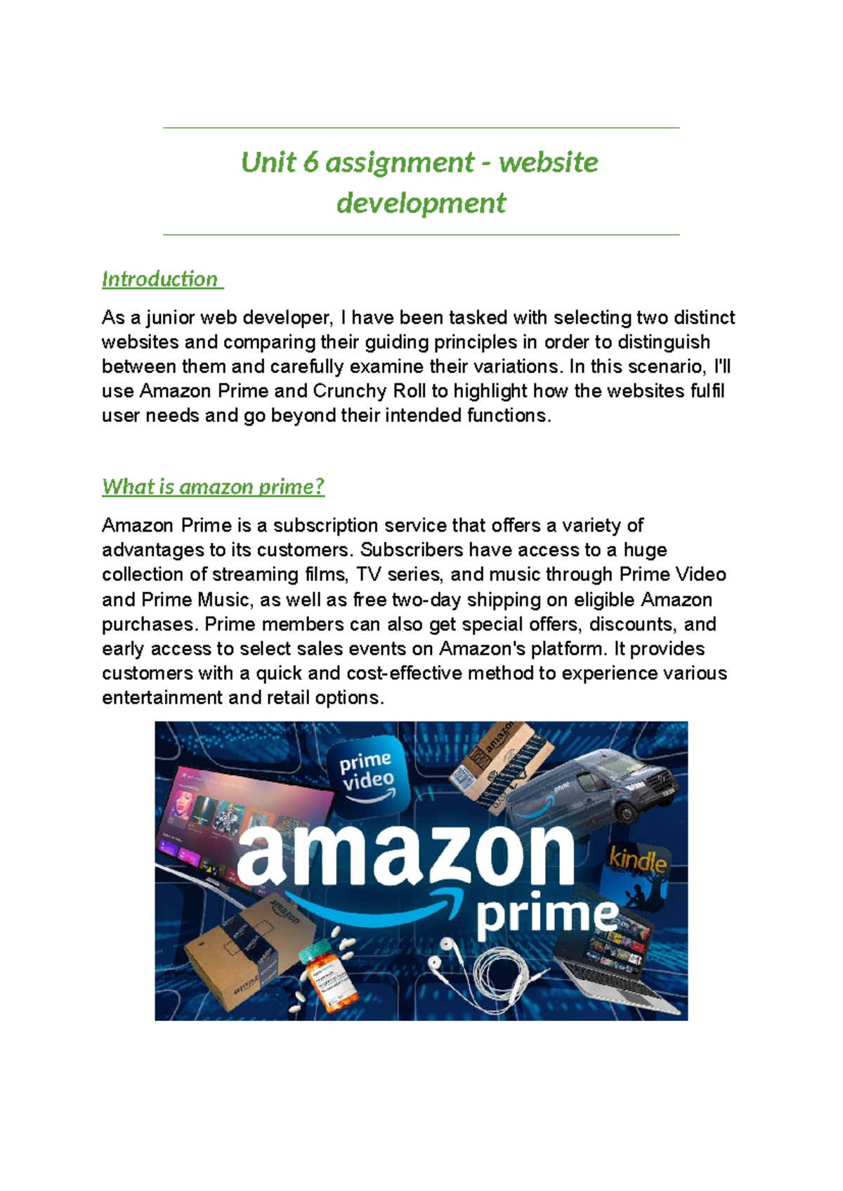 Unit6 - djytj - Unit 6 assignment - website development Introduction As ...