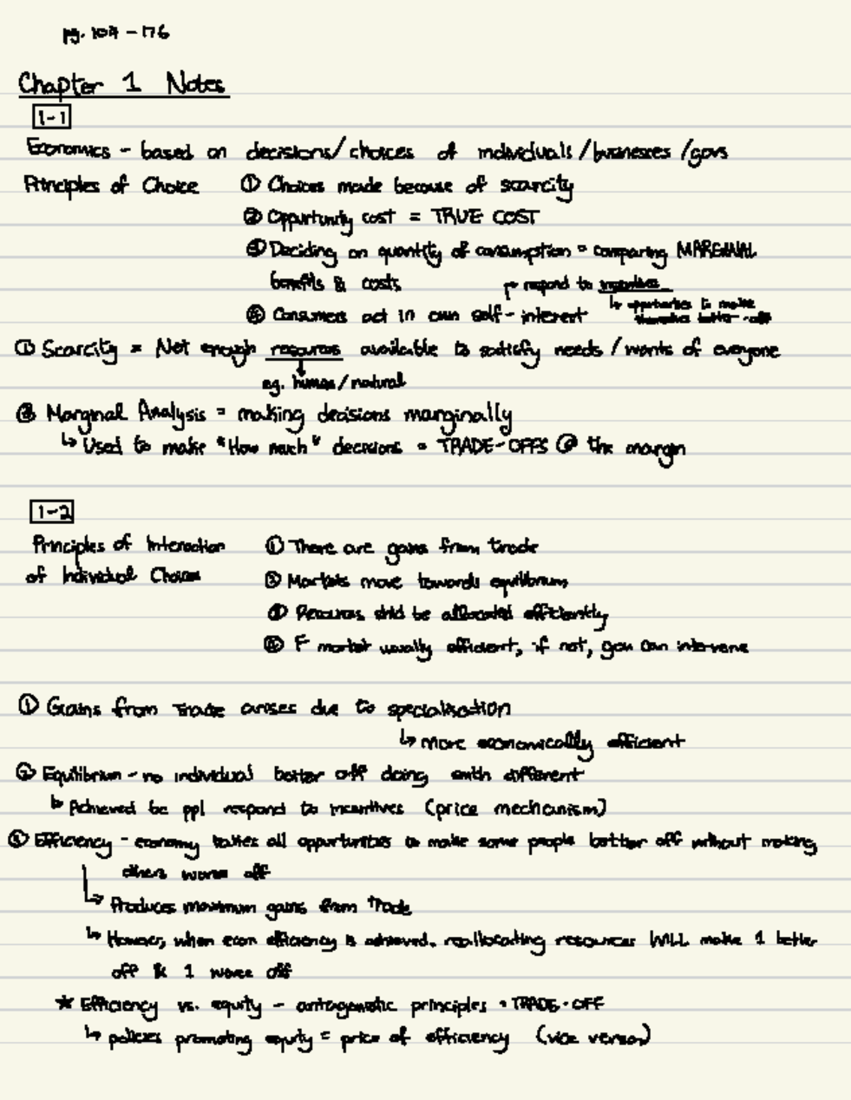 Eco101 Chapter 1: Principles of Economics and Decision Making - Studocu