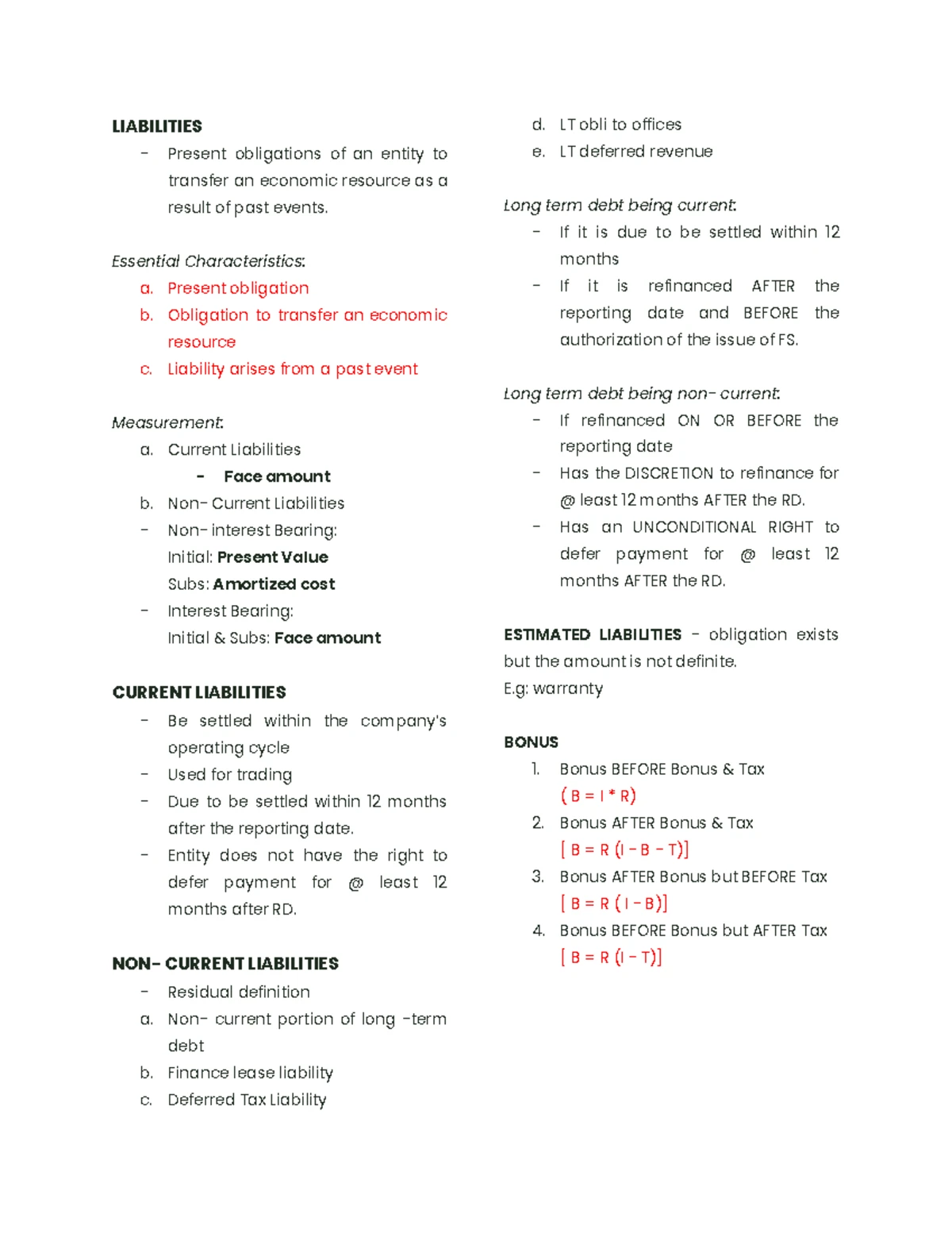 Accounting for Income Taxes: Differences in Income Types and Tax ...