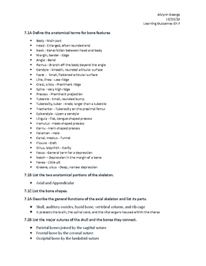 Study Guide for Final Exam in Biology 113, Fall 2024 - This is a study ...